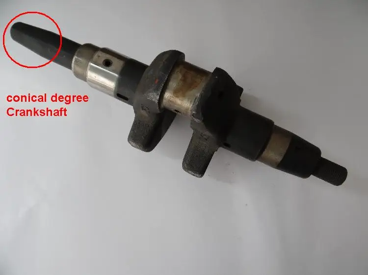 

Fast Ship diesel engine 170F conical degree Crankshaft taper use on Generator suit for kipor kama and all Chinese brand