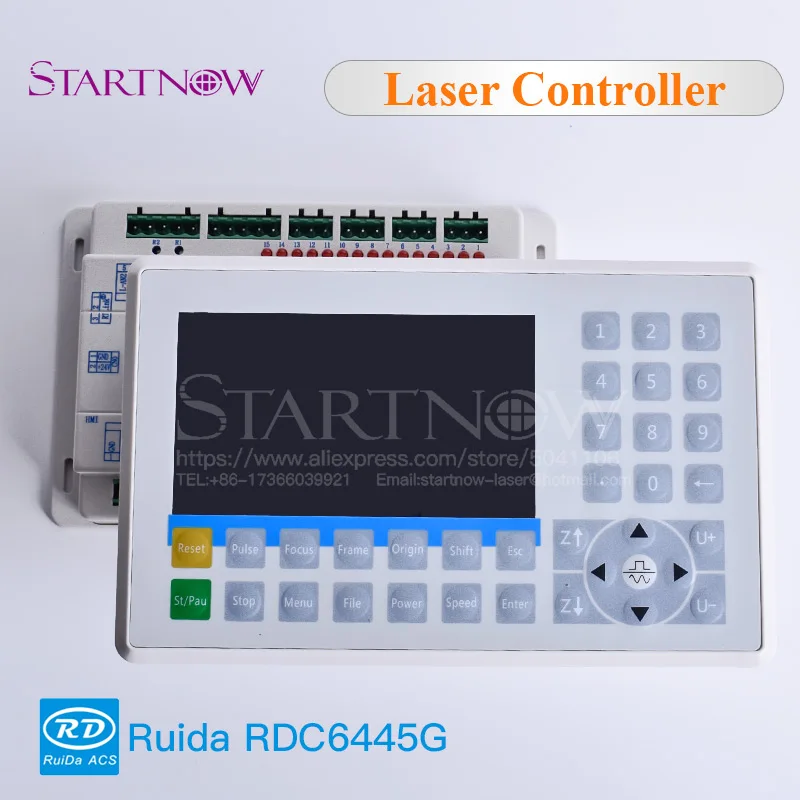 

Laser DSP Control Board System CO2 Laser Machine Controller Ruida RDC6445G RDC6445 6445 CNC Cutting Display Panel Replace 6442G