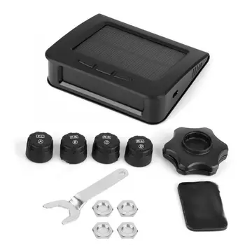 

tire pressure monitoring system 4 Sensors Car Tire Pressure Alarm TPMS Digital Display Auto Tyre Pressure Tester Leak Warning
