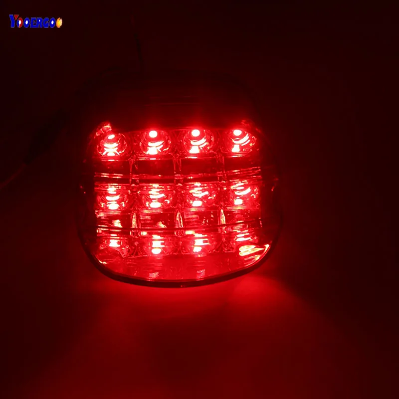 

Motorcycle Accessories LED Brake Tail Light Sportster 883 1200 XL Electra Glide FLHT FLHTCI Parts Rear License Plate Lamp
