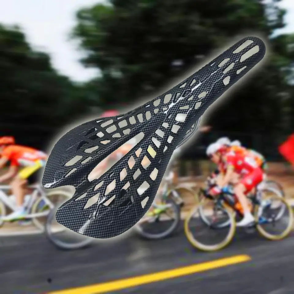 Universal Spider Web Cushion Mountain Bikes Shock Bicycles Racing Seat Saddle
