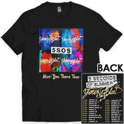 5 seconds of summer youngblood shirt