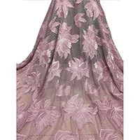 Me-dusa кружевное цветочное Африканское вышитое 3D французское кружевное Новое свадебное платье для выпускного вечера - Цвет: color 2