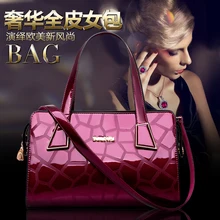 New fashion women’s lady bag high quality designer embossed handbag dot pattern genuine leather tote bag ladies handbags
