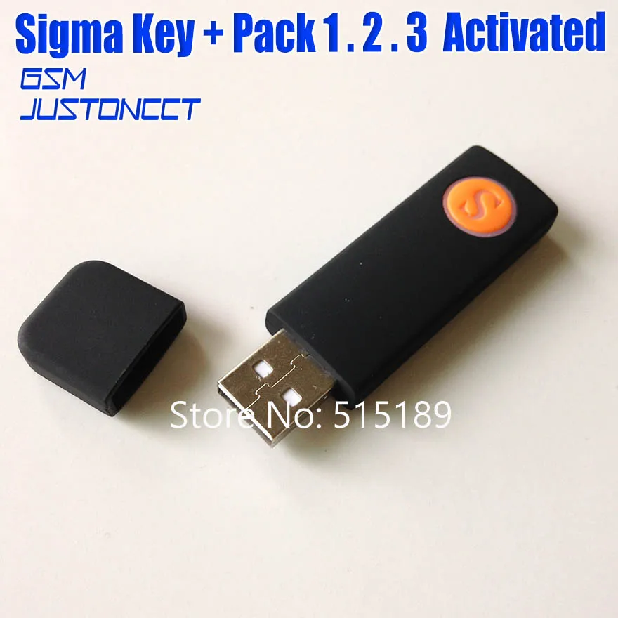 sigma key + pack 123 - GSMJUSTONCCT -B6