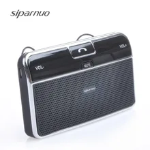Беспроводной multipoint bluetooth hands free Car Kit A2dp с автомобиля Зарядное устройство поддерживает GPS аудио Bluetooth смартфон Автомобильный sperkerphone