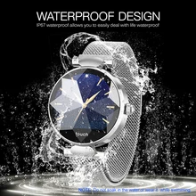 IP67 Шагомер умный браслет для женщин сенсорный экран фитнес-часы с женский период напоминание пульсометр фитнес-оборудование