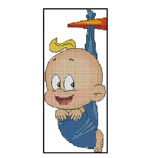 FREE Shipping Top Quality popular counted cross stitch kit Baby Infant Tiny cross stitch patterns