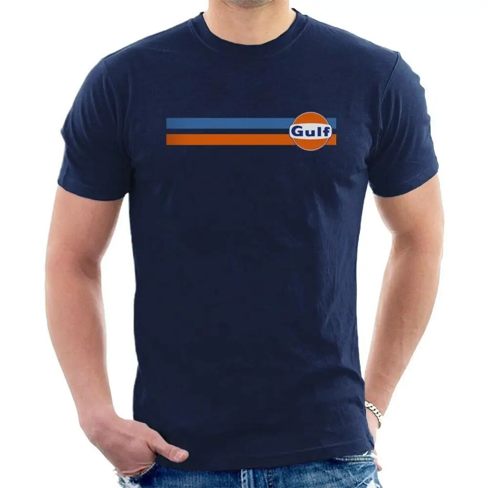 

GULF Steve McQueen T-SHIRT Racing Is Life Lee Mans Porche ALL SIZES D16