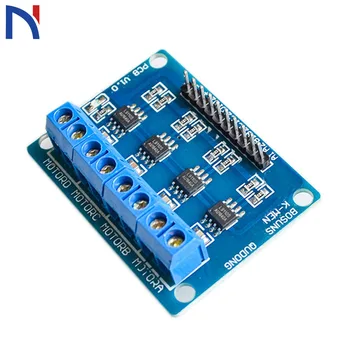 

12V L9110S H-bridge 4Bit DC Stepper Motor Driver Module DC 2.5-12V 4 Channel L9110S Motor Driver IC for Arduino Stepper Motor
