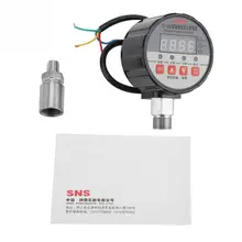 1 предмет 220 В цифровой Давление переключатель 0-20Mpa 0.5% FS Давление контроллер точность для водяной насос воздушный компрессор Давление переключатель
