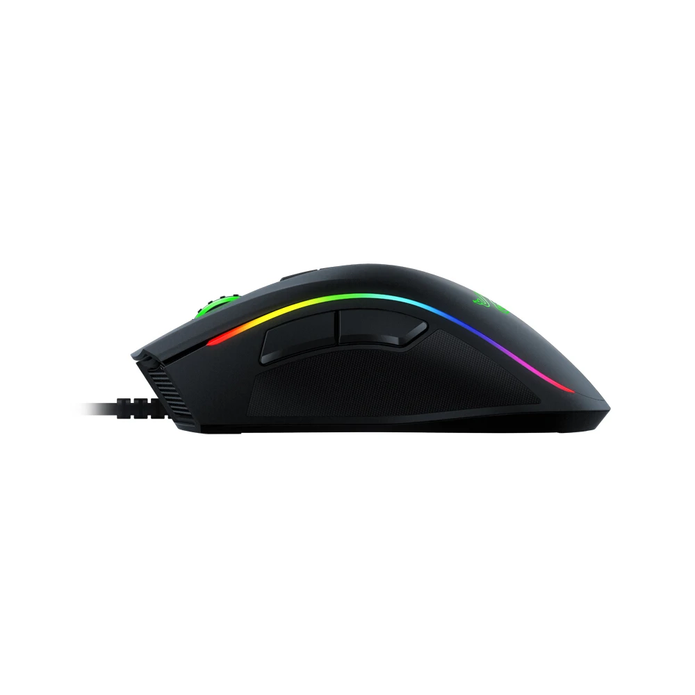 Проводная игровая мышь razer Mamba Elite, 16000 dpi, 5G, оптический сенсор, Chroma светильник, эргономичная игровая мышь для ПК, геймера, ноутбука