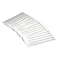 50 шт одноразовые стерильные иглы для татуировки из нержавеющей стали, принадлежности для художников 3RL