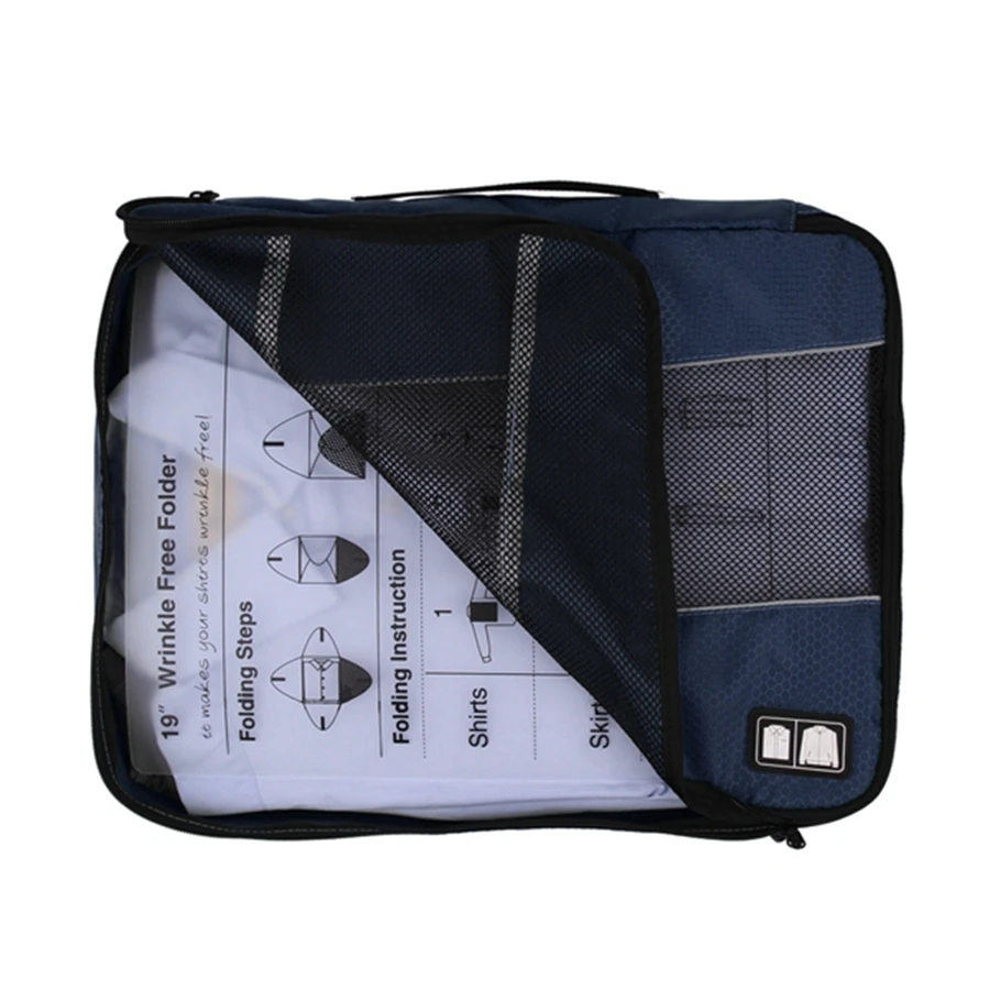 BAGSMART 19 بوصة أمتعة خفيفة الوزن التعبئة أكياس دعوى حقيبة السفر خزانة ملابس حالة التعبئة مكعب صغيرة السفر حقيبة للقمصان