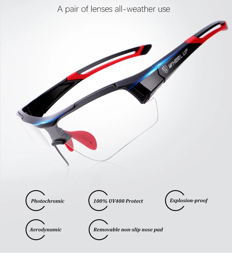 Фотохромные велосипедные очки Обесцвечивающие очки MTB дорожный велосипед спортивные солнцезащитные очки велосипедные очки анти-УФ велосипедные очки