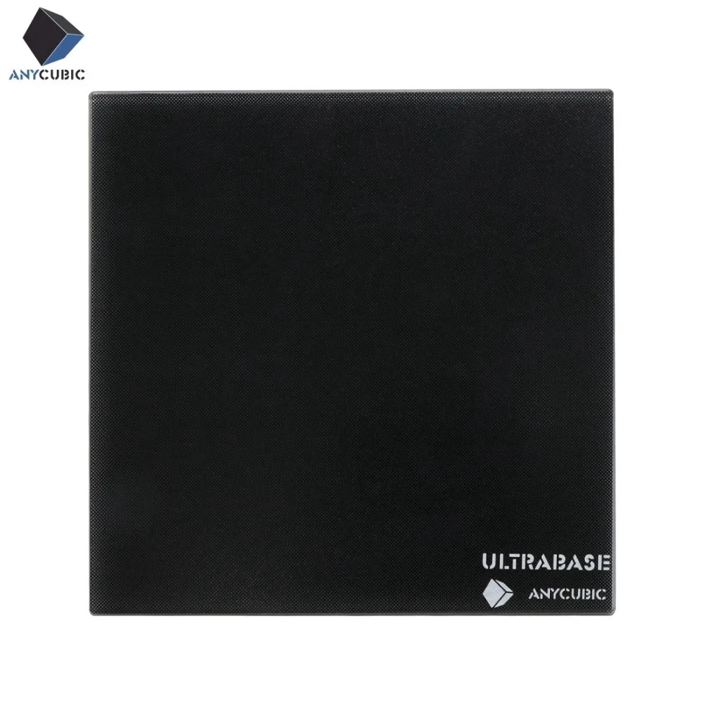 ANYCUBIC Ultrabase 3D Printer Platform Heated Bed Build Surface Glass plate Heatbed 310x310x4mm