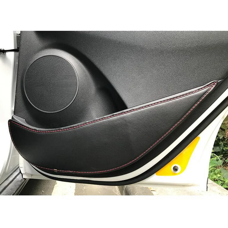 Tonlinker чехол для автомобиля стикер для Hyundai Encino 2018 автомобильный Стайлинг 4 шт.. из искусственной кожи дверь интерьер анти-Грязная накладка