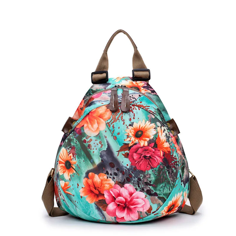 2019 рюкзак женский рюкзак sac a dos femme с цветочным принтом путешествия рюкзак обратно пакет школьные рюкзаки сумки для девочек подростков
