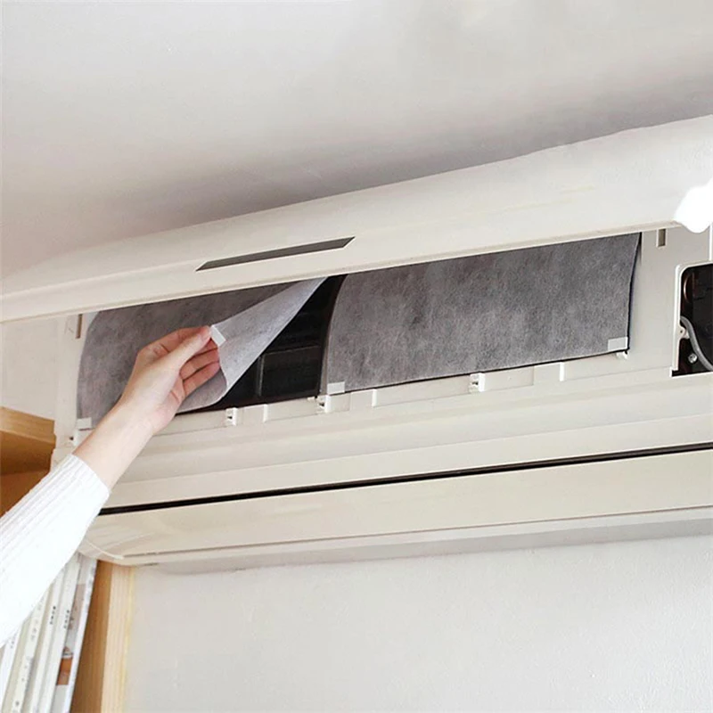 2/10 шт. кондиционер воздуховод Пылезащитная крышка DIY экстравагантная воздуха очищающий фильтр Бумага фильтр для очистки воды