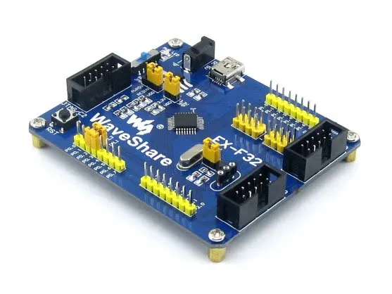 

C8051F Series C8051F320 8051 Evaluation Development Board Kit Tools Full I/Os EX-F320 Standard C8051F320 Board Free Shipping