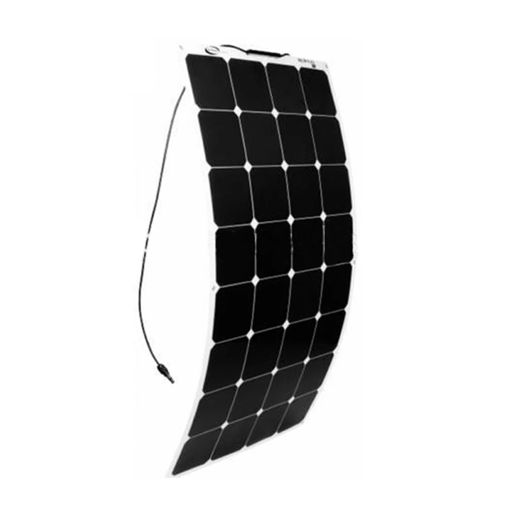

3pcs 100W flexible solar panel smoothy efficient cell 300w solar Module for 12V 24V 36V battery charger car DIY RV accessories