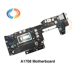 Натуральная A1708 лоджик борд для MacBook Pro 13 "2016 2017 820-00875-A i5 2,0 ГГц 8G i7 2,4 ГГц