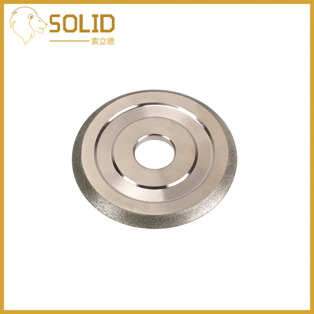 Diamond Grinding Wheel 85x20x5mm Grit150 Cutter Grinder Grinding Disc for Grinding Abrasive Cutting Tool 45 Degree Angle