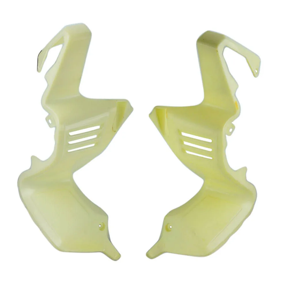 

Unpainted Left+Right Air Duct Tube Cover Fairing for Yamaha FZ1 2006-2015 Molding Head tube Cover the line box Fairing Face