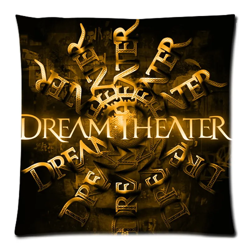 Dream Theater наволочка из хлопка и льна декоративная подушка для дивана чехол подушки