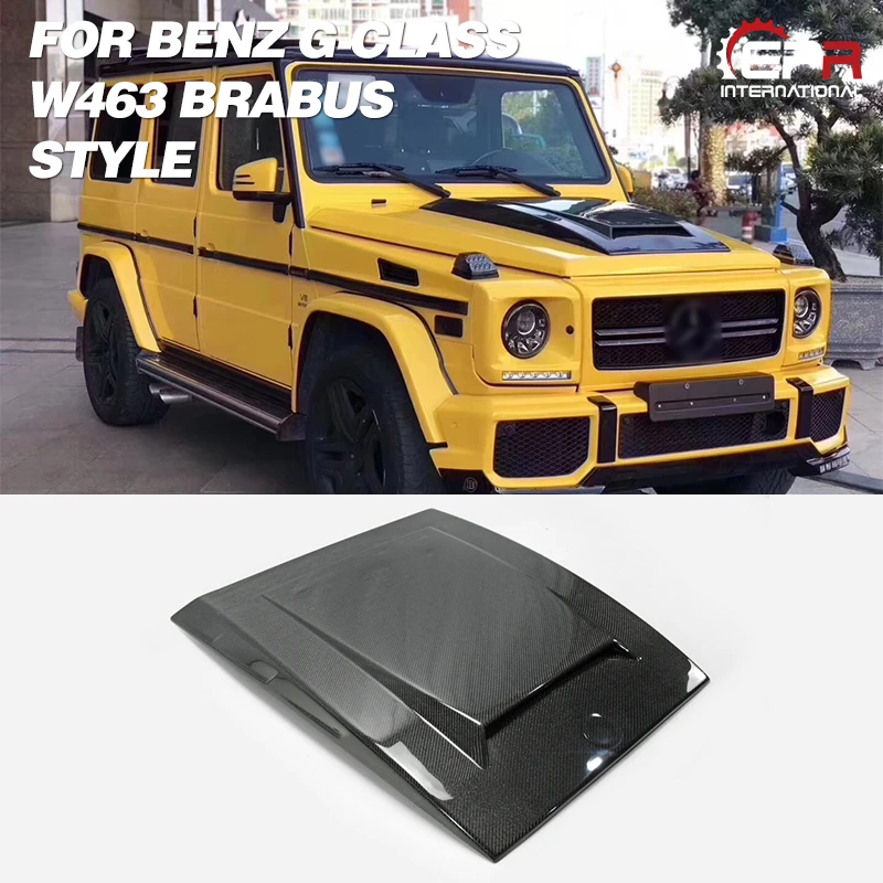 Карбоновая бленда для BENZ W463 G Class BRS Style карбоновая Ventd Body Kit Отделка тюнинг