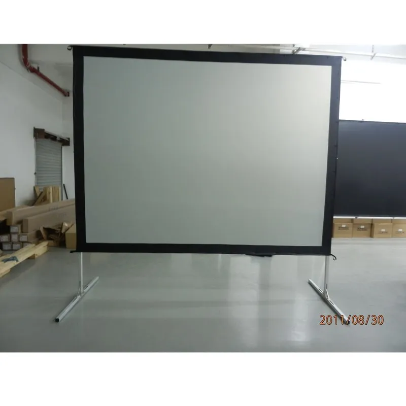 

120 inch 16:9, Foldable Outdoor Portable Light Weight Front/Rear Projection Movie Screen