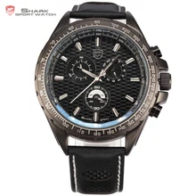 Frilled Tiburón Reloj Deportivo Reloj Masculino Al Aire Libre 6 Manos Cronógrafo Relojes Hombres Reloj Militar Del Ejército Del Cuarzo de Japón + Caja/SH193