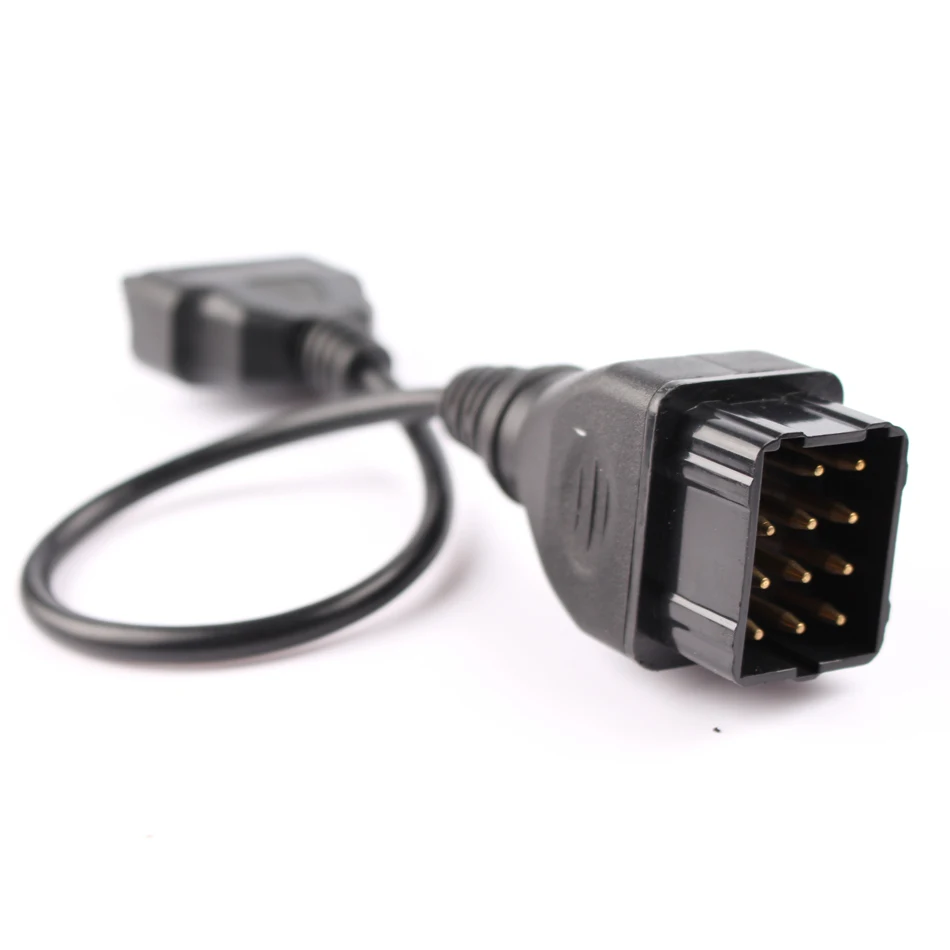 2019 для Renault 12 pin к OBD2 16 контактный разъем адаптера OBD II автомобильные Аксессуары