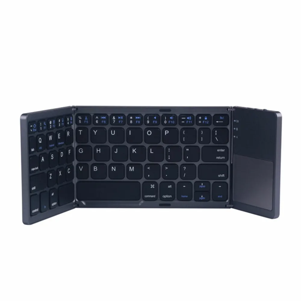 Ultra Slim Leather Case Detachable Bluetooth Keyboard Cover For Ipad