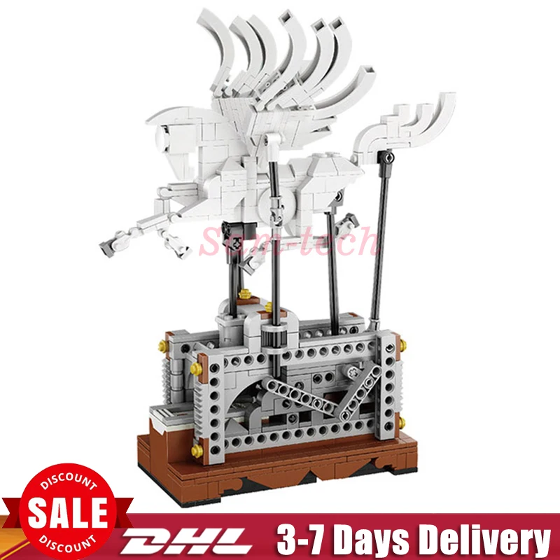 

Lepin 23015 485Pcs Technic Series The Pegasus Automaton Mechanical Flying Horse Set Building Blocks Bricks Set Gifts Toys DIY