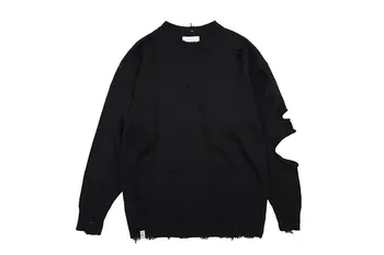 

Hole Black Sweater