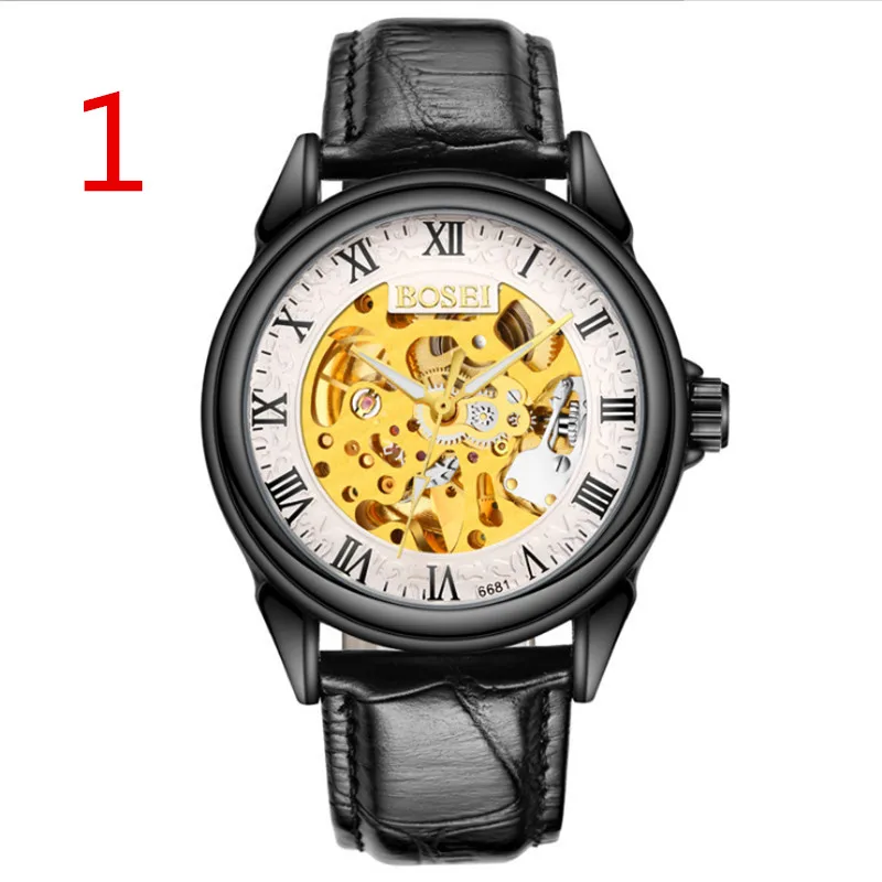 

Men's stainless steel watch band business quartz watch.Contracted fashion96