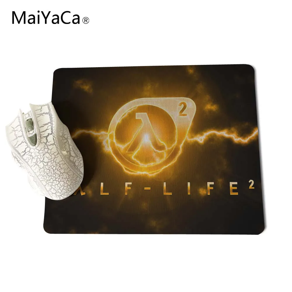 MaiYaCa Half Life 2 Logo компьютерный коврик для мыши коврики для украшения рабочего стола Нескользящий Резиновый Коврик