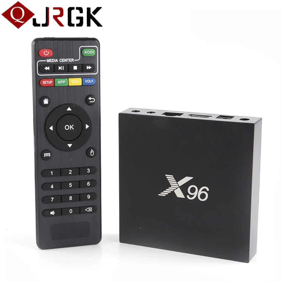 

X96 Android 6.0 Smart TV BOX Amlogic S905X Quad Core 2GB 16GB Set Top Box 2.4GHz WiFi Airplay DLNA 4K Media Player With Keyboard