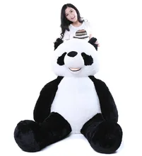200 cm Panda Skin Plush Soft Toy without stuffed kids cute gift