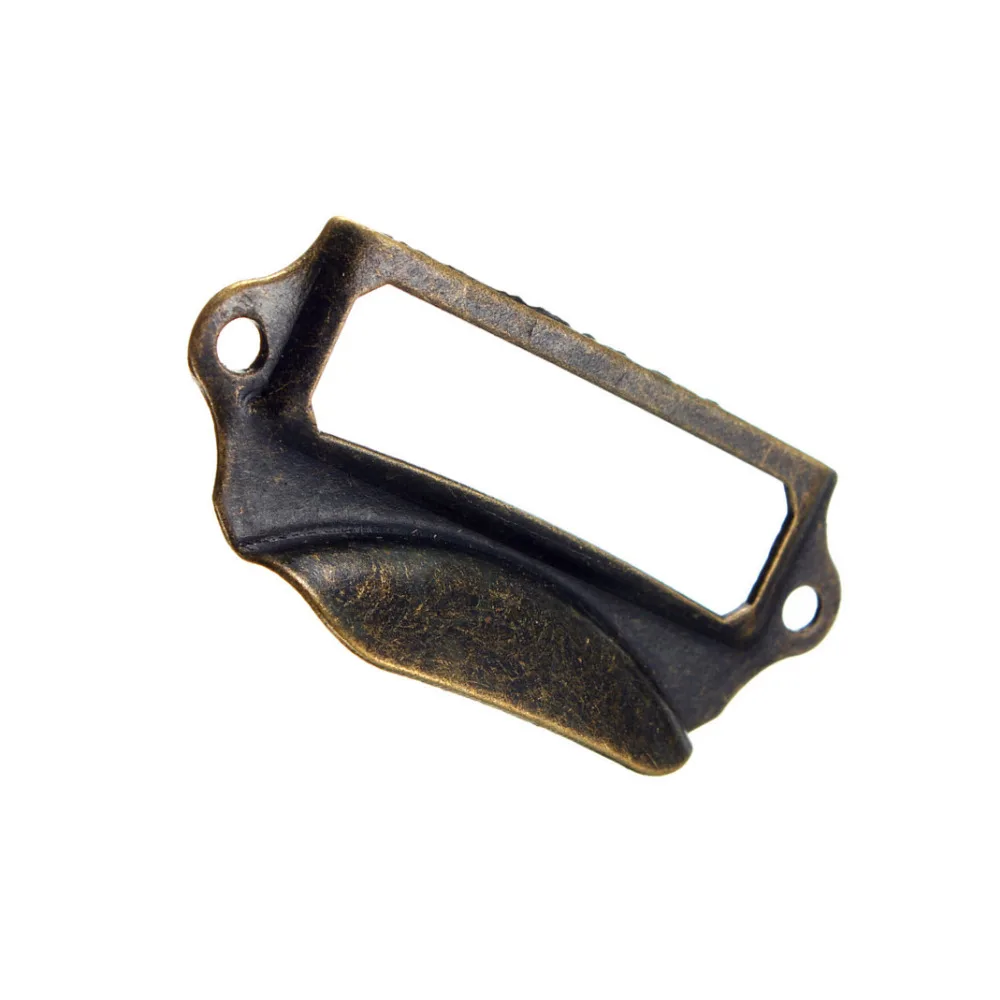 6pcs Door Cabinet Knobs Drawer Label Pull Handle Name Card BoxFor Furniture Cabinet Drawer Box Case Hardware 6pcs Door Cabinet Knobs Drawer Label Pull Handle Name Card BoxFor Furniture Cabinet Drawer Box Case Hardware