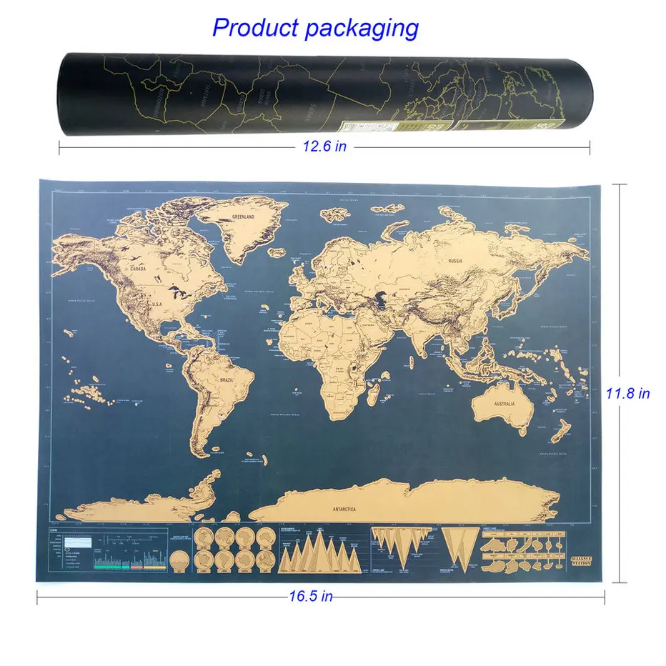 Scratch Map WS049-(40)