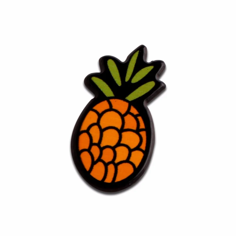 

LF 20Pc Acrylic Yellow Pineapple Decoration Crafts Flatback Cabochon Embellishments For Scrapbooking Kawaii Cute Diy Accessories