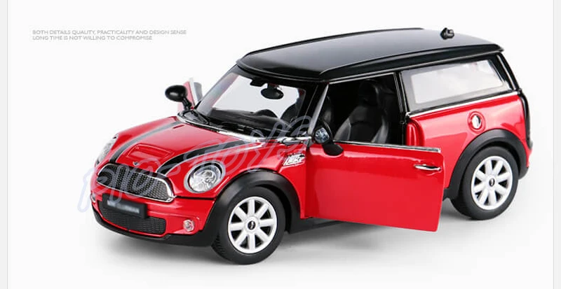 Рождественский подарок Countryman 1/24 модель Металлическая Автомобильная коллекция