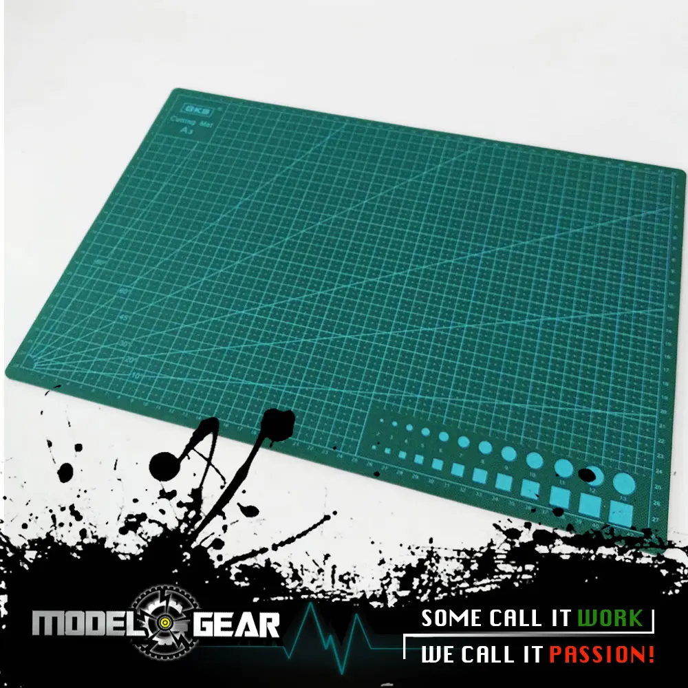 GKS A3 43cm x 28cm PVC Cutting Mat Model Tools Double sided DIY Cutting Plate Cutting Pad