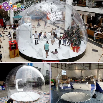 

2.2meters high Inflatable Chrismas bubble snow globe toy