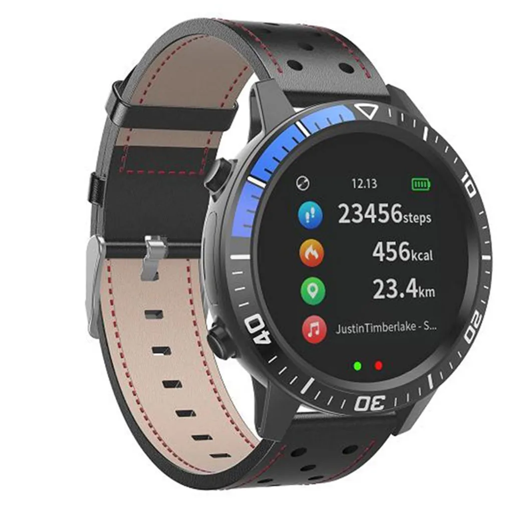 Топ спортивные Смарт-часы для мужчин и женщин монитор сердечного ритма кровяное давление фитнес-трекер Смарт-часы спортивные часы GPS для Android Ios - Цвет: Синий