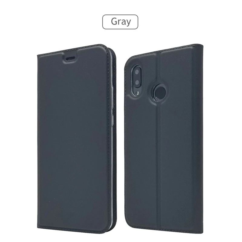 Gray ZROTEVE чехол для huawei Nova 3 3i Чехол Флип-Бумажник кожаный чехол huawei Nova 3e чехол Флип кожаный чехол huawei Nova3 3i чехол s - Цвет: Gray