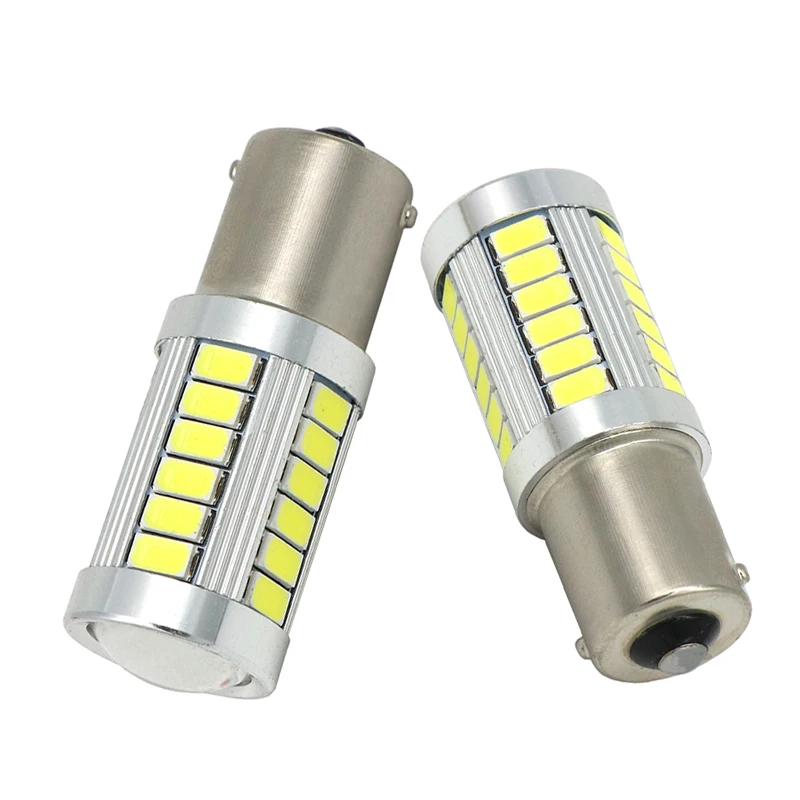 Высокое качество 1156 P21W BA15S 33 SMD 5630 5730 СВЕТОДИОДНЫЙ Автомобильный тормозной