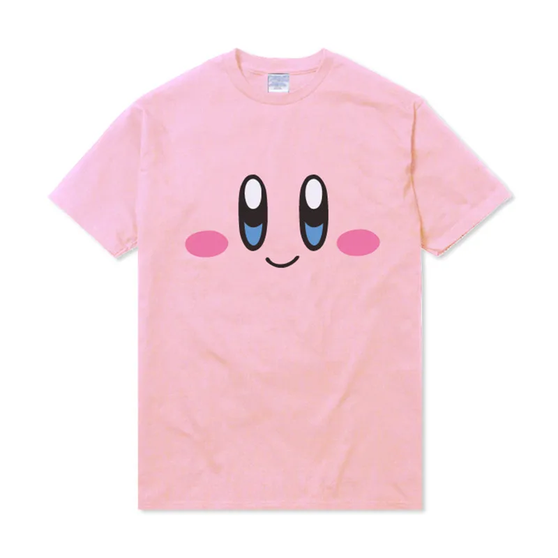 Женская Повседневная футболка с короткими рукавами в стиле аниме Harajuku Kirby
